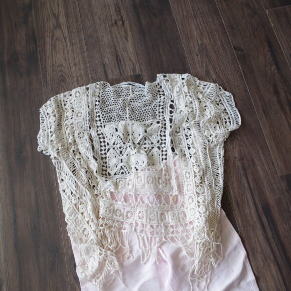 Bohemian Style Fringe Open Cardigan Crotchet - Picture 4 of 4